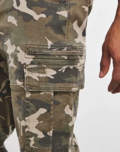 Jacamo 3/4 Length Twill Cargo Short