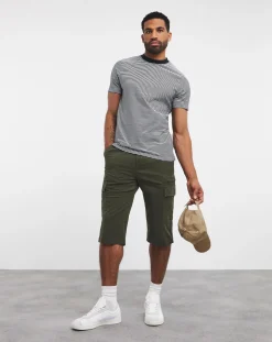 Jacamo 3/4 LENGTH TWILL CARGO SHORT