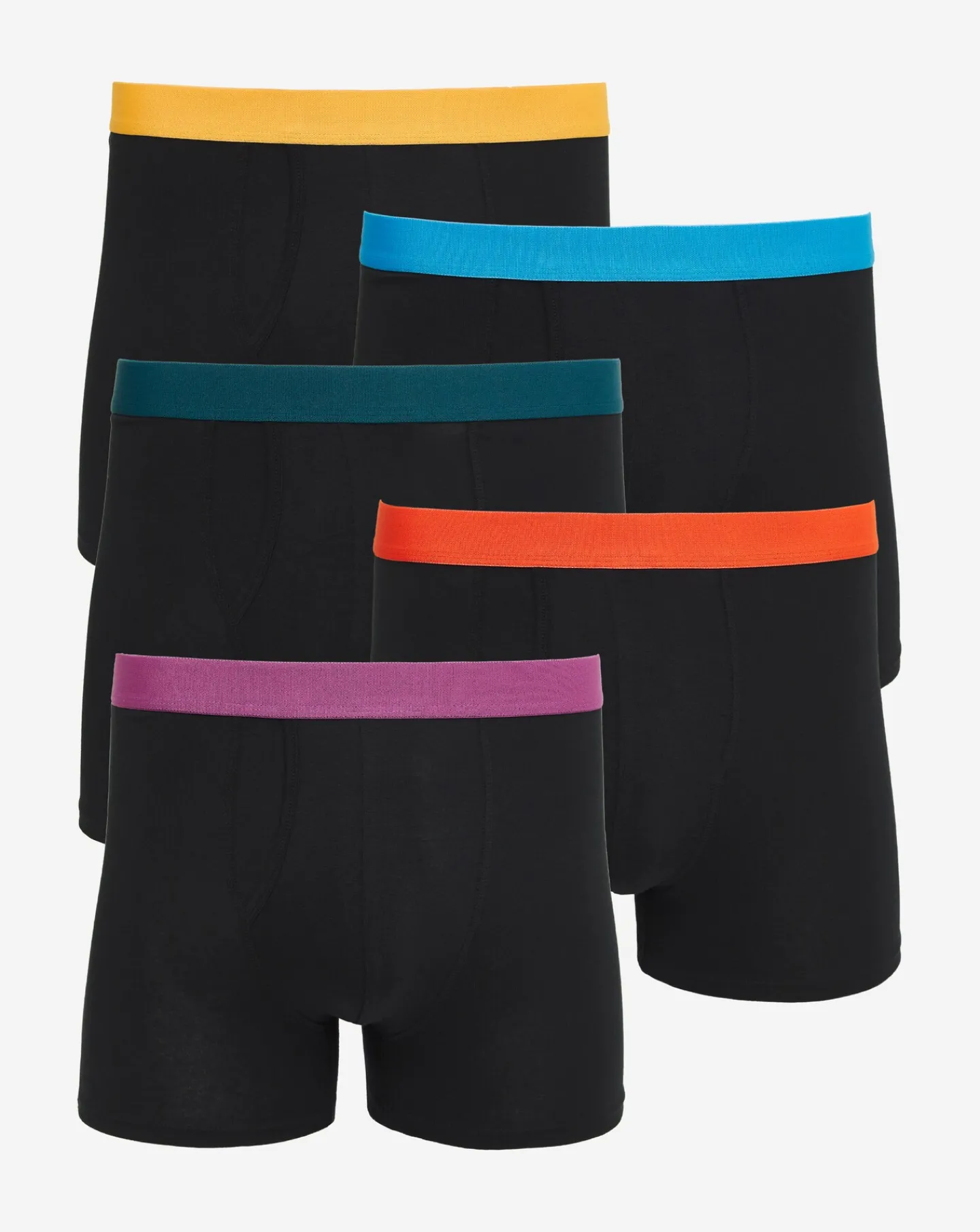 Jacamo 5 Pack Contrast Waistband A Front