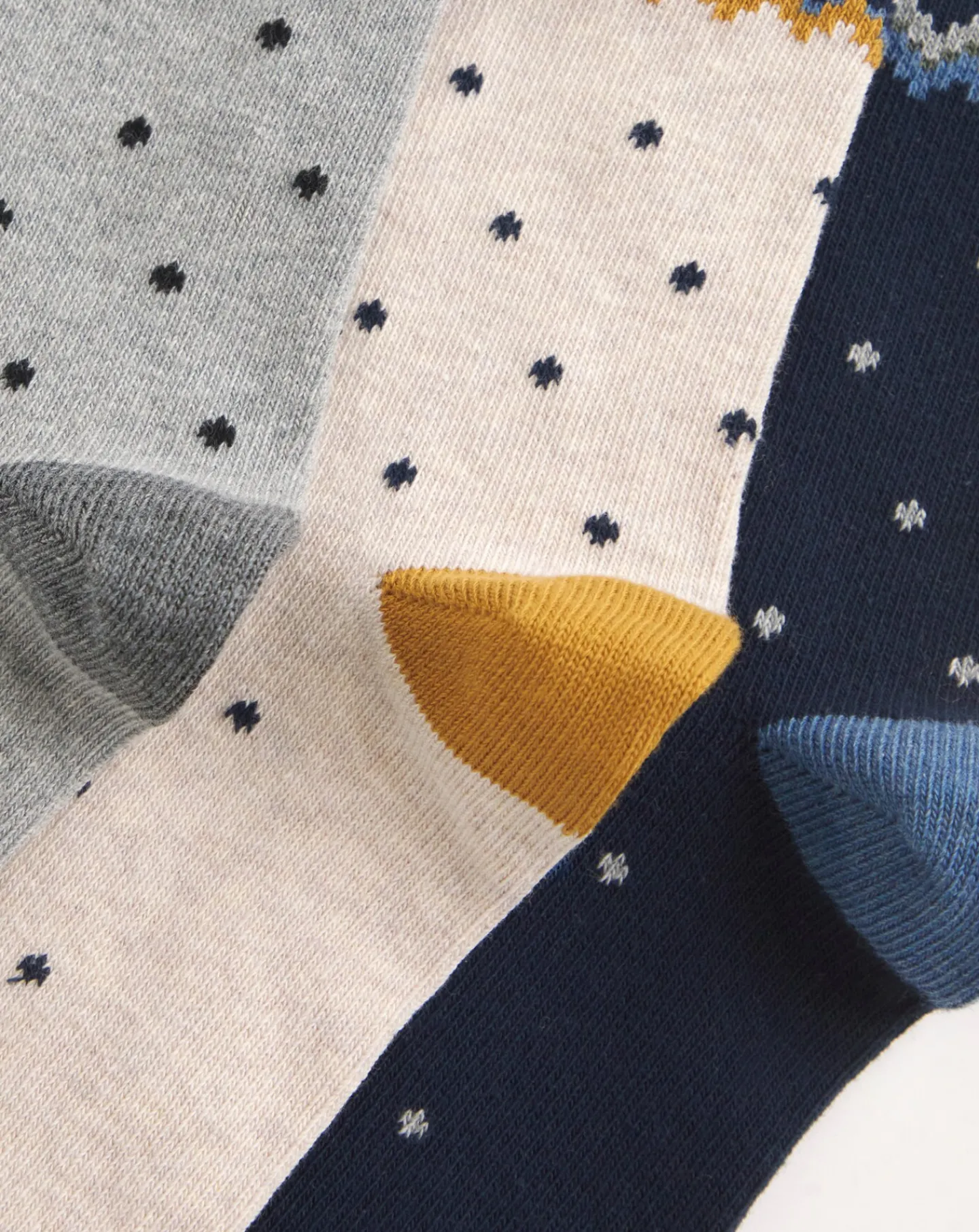 Jacamo 3 Pack Fairisle Socks