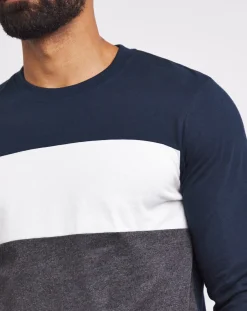 Jacamo 2 Pack Long Sleeve Cut and Sew PJ Set