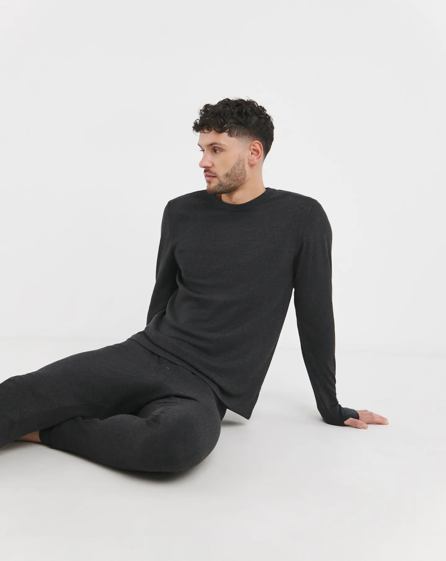 Jacamo 2 Pack Long Sleeve Thermal Tshirts