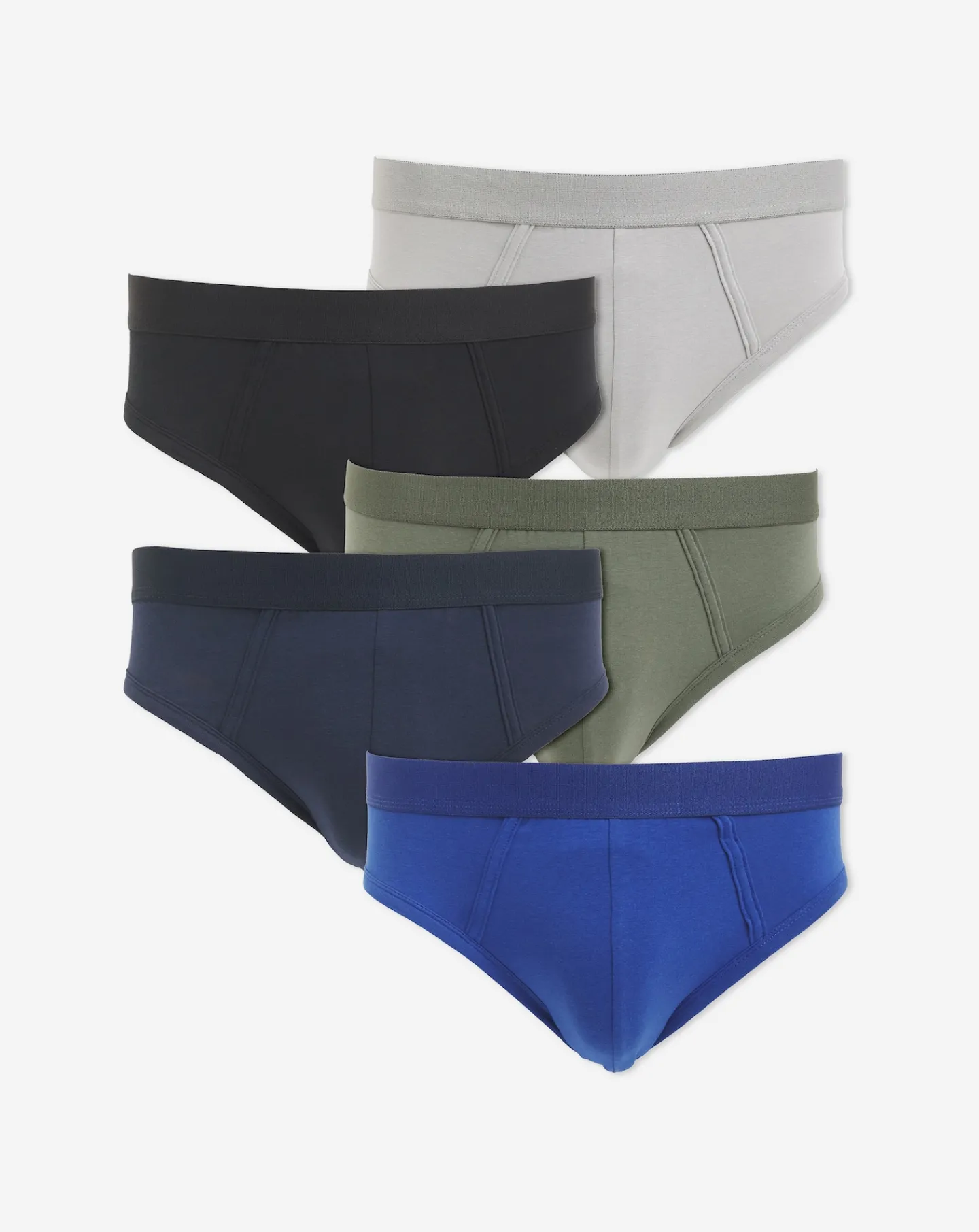 Jacamo 5 Pack Marl Briefs