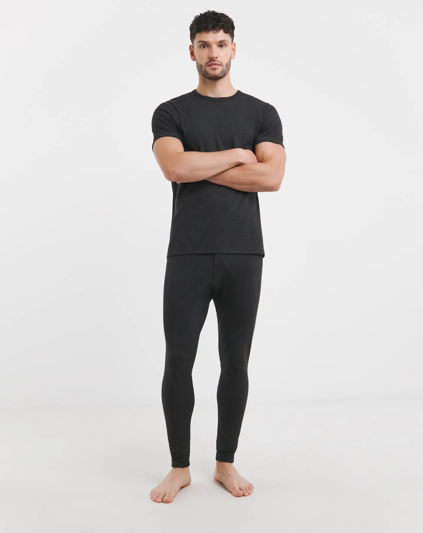Jacamo 2 Pack SS Thermal Tshirts