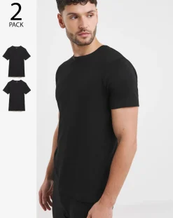 Jacamo 2 Pack SS Thermal Tshirts
