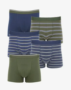 Jacamo 5 Pack Stripe Hipsters