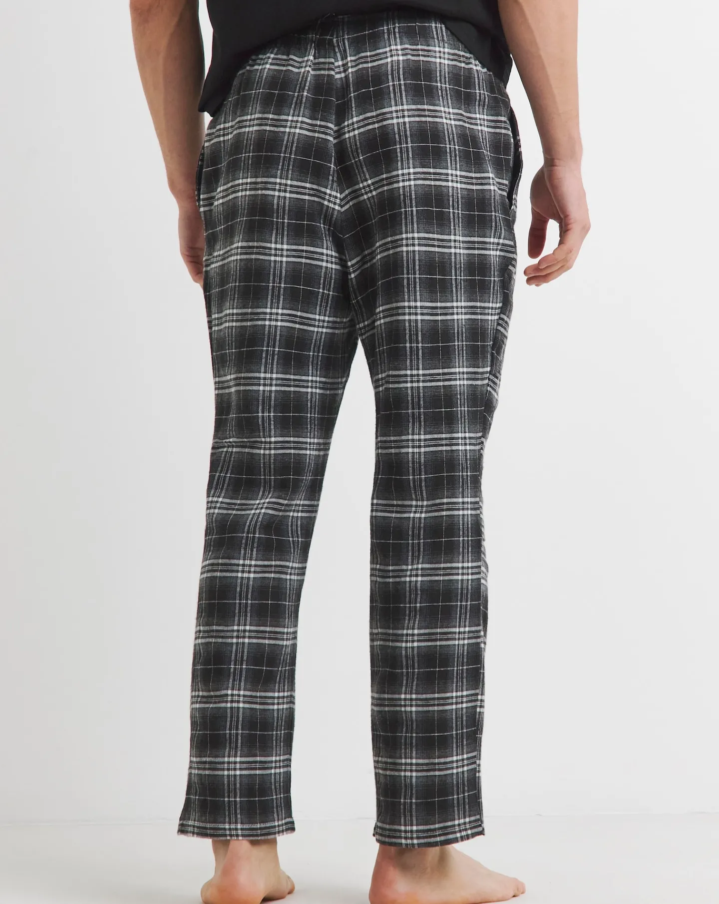 Jacamo 2 Pack Woven Check Pyjama Bottoms