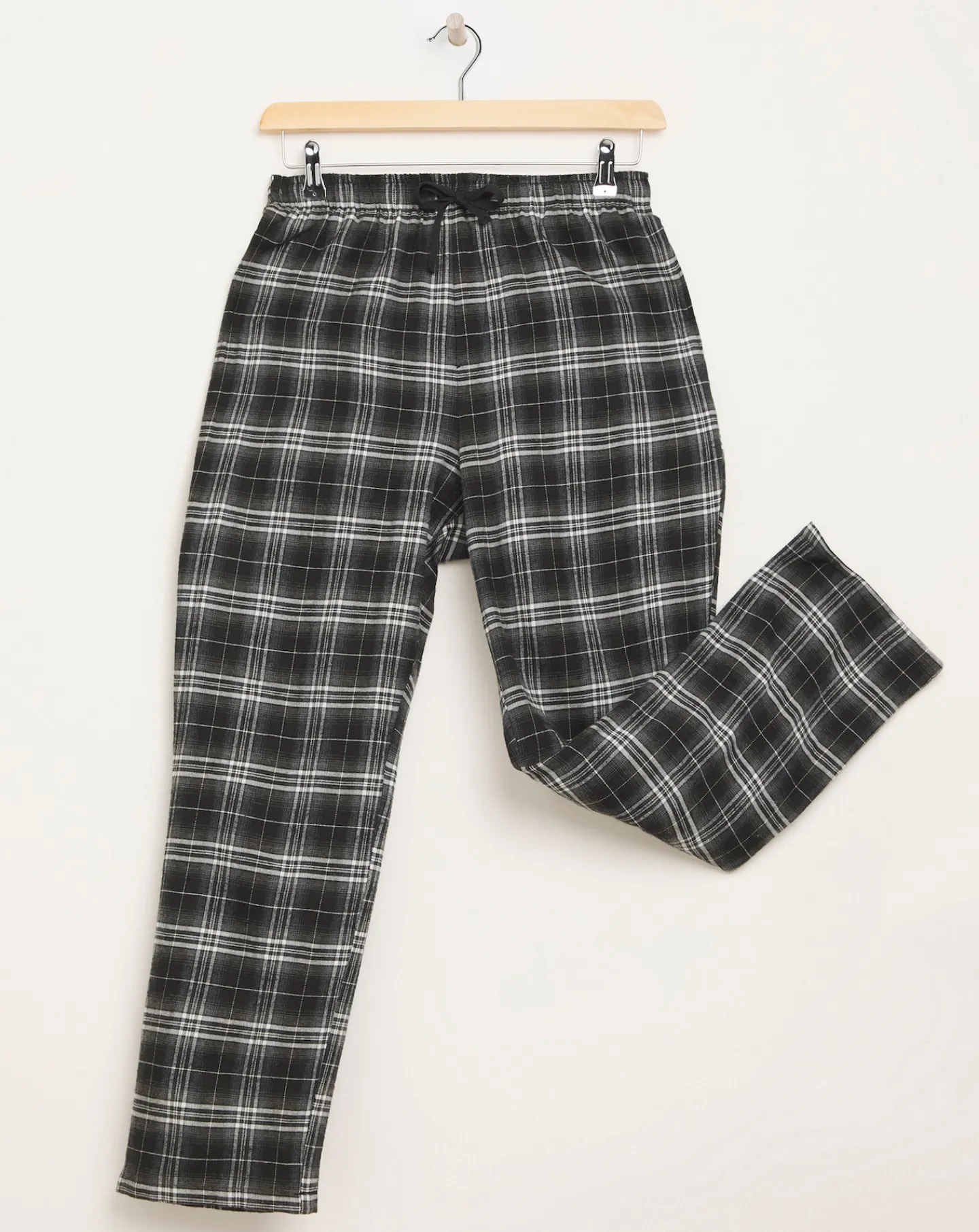 Jacamo 2 Pack Woven Check Pyjama Bottoms