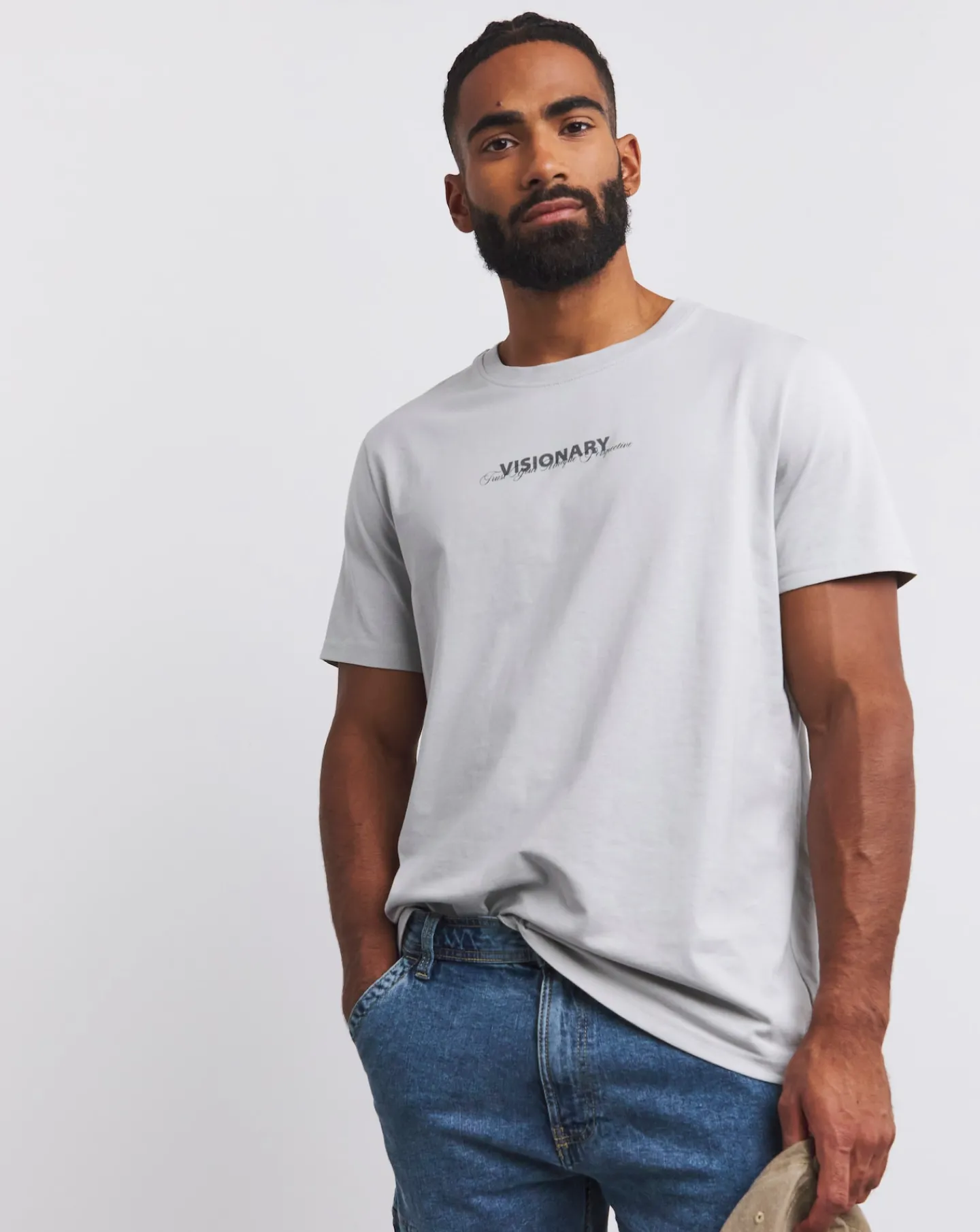 Jacamo 3 Pk Graphic T-Shirts Long