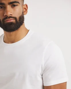 Jacamo 5 Pk Pure Cotton Crew Neck T-Shirts