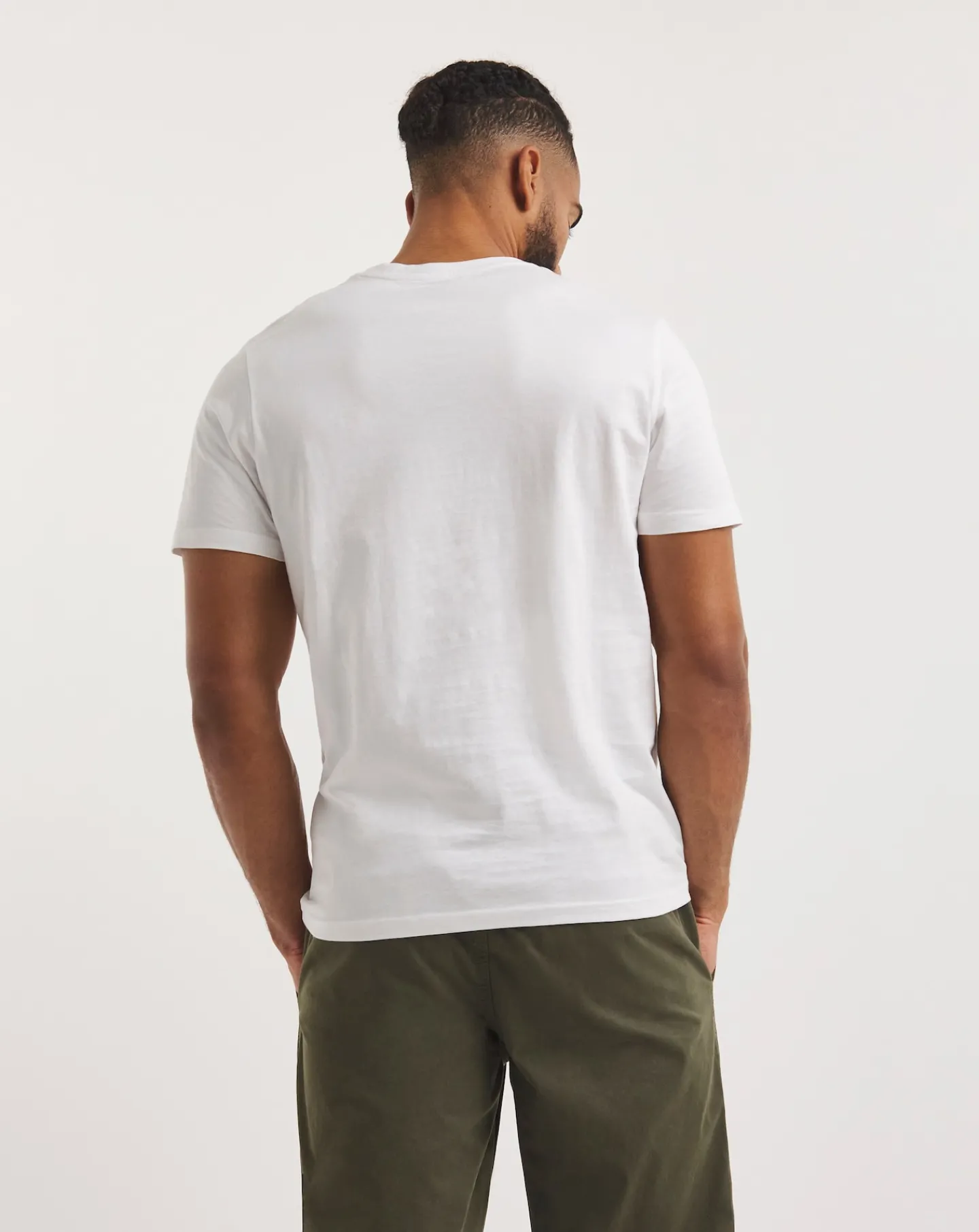 Jacamo 5 Pk Pure Cotton Crew Neck T-Shirts