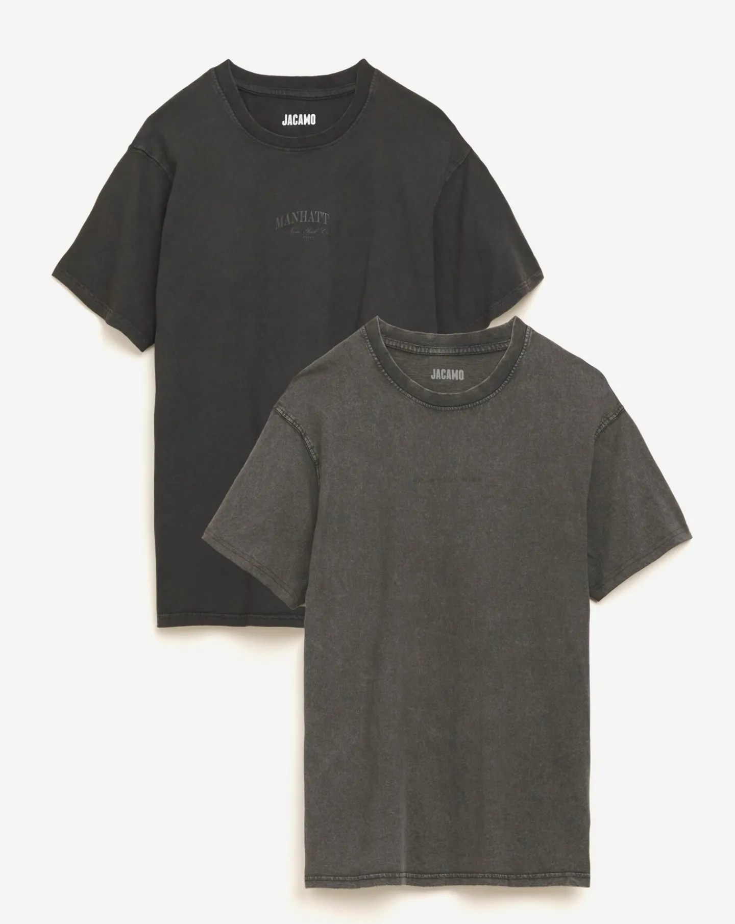 Jacamo 2 Pk Relaxed Fit Graphic T-Shirts