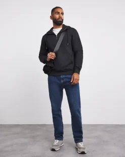 Jacamo 1/4 Zip Hoodie Long