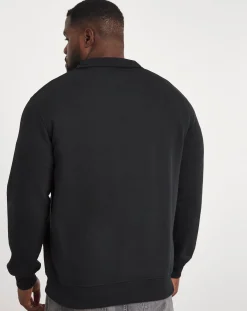 Jacamo 1/4 Zip Neck Sweatshirt Long