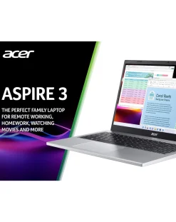 acer Aspire 3 Laptop - 15.6in FHD AMD Ryzen 3 8GB 256GB