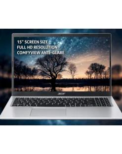 acer Aspire 1 Laptop - 15.6in FHD Intel Pentium N6000 4GB 128GB