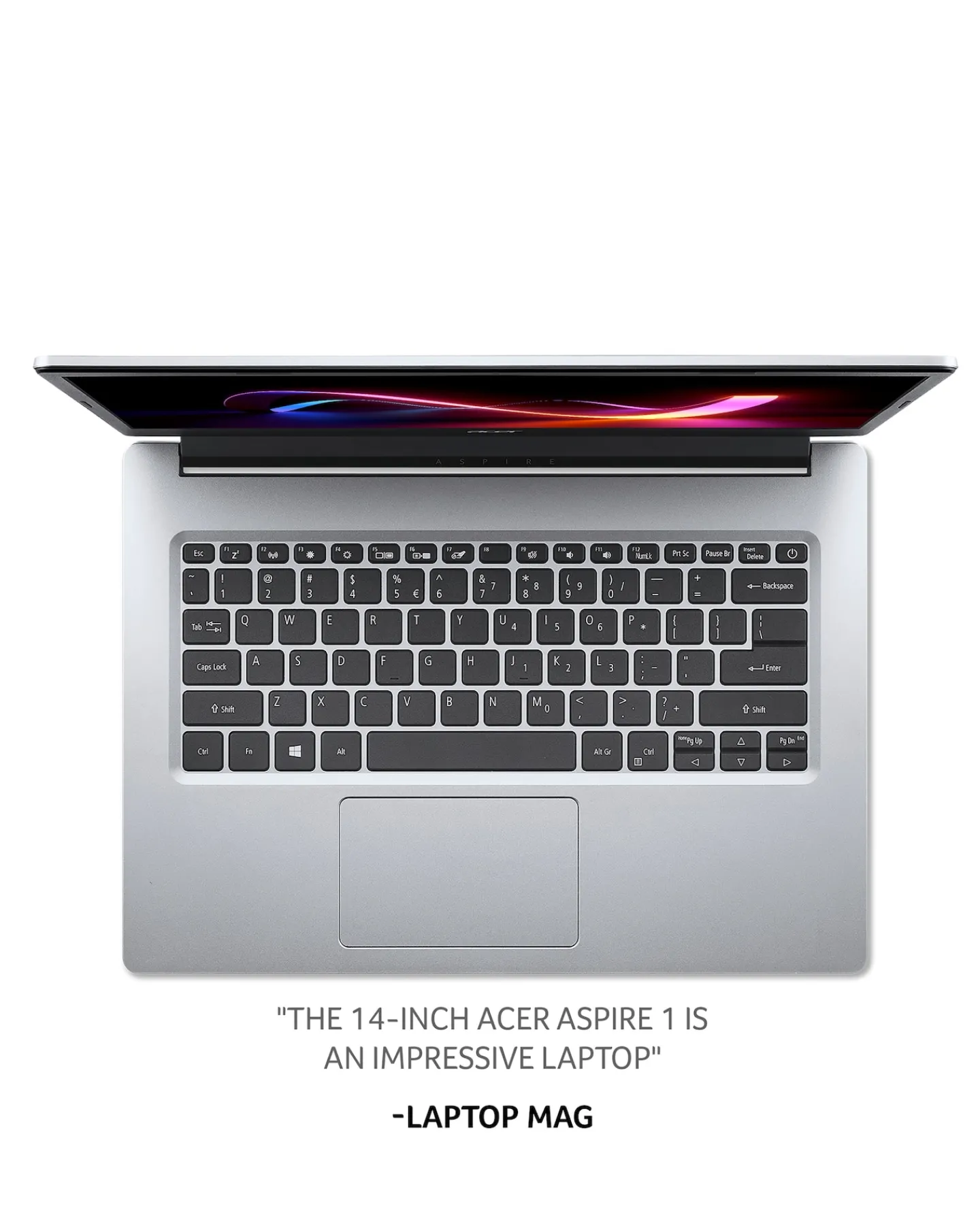 acer Aspire 1 Laptop - 14in HD Intel Celeron N4500 4GB 64GB