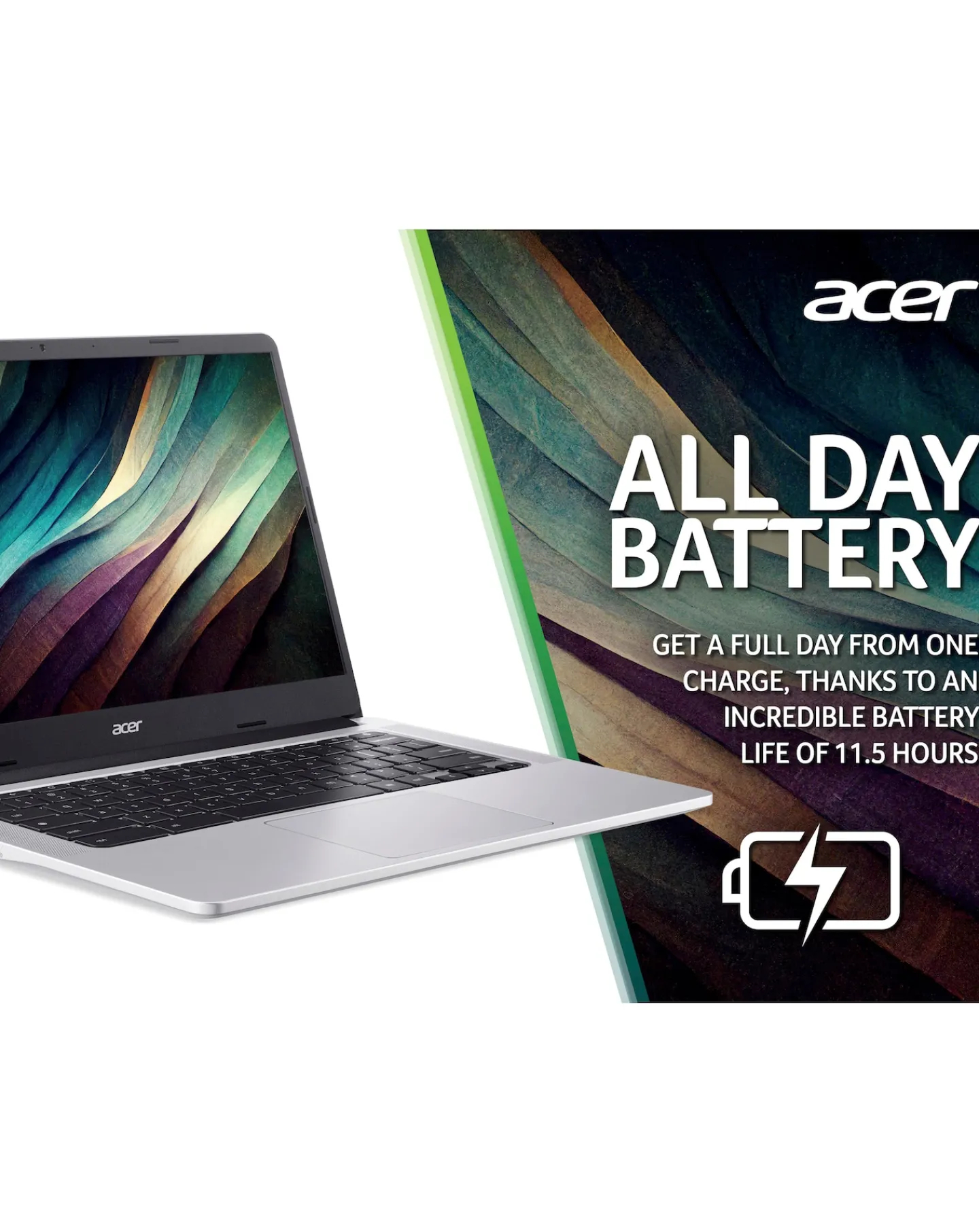 acer Chromebook 314 - 14in FHD Intel Celeron N4500 4GB 128GB
