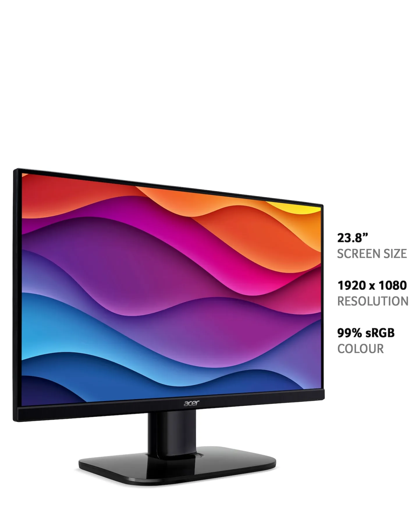 acer KA2 23.8in FHD ZeroFrame 100Hz 4ms Monitor with FreeSync