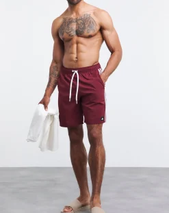 adidas 3 Stripe Swim Shorts