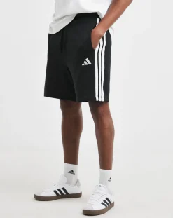 adidas 3 Stripes Fleece Shorts