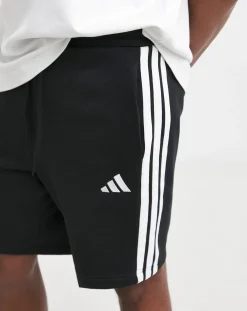 adidas 3 Stripes Fleece Shorts