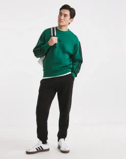 adidas 3 Stripes Fleece Sweatshirt