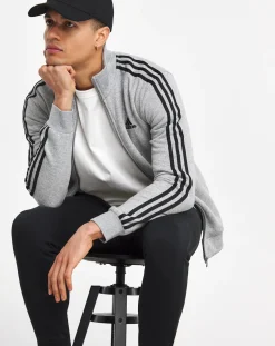 adidas 3 Stripes Fleece Tracksuit