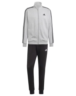 adidas 3 Stripes Fleece Tracksuit