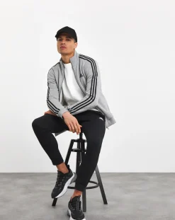 adidas 3 Stripes Fleece Tracksuit