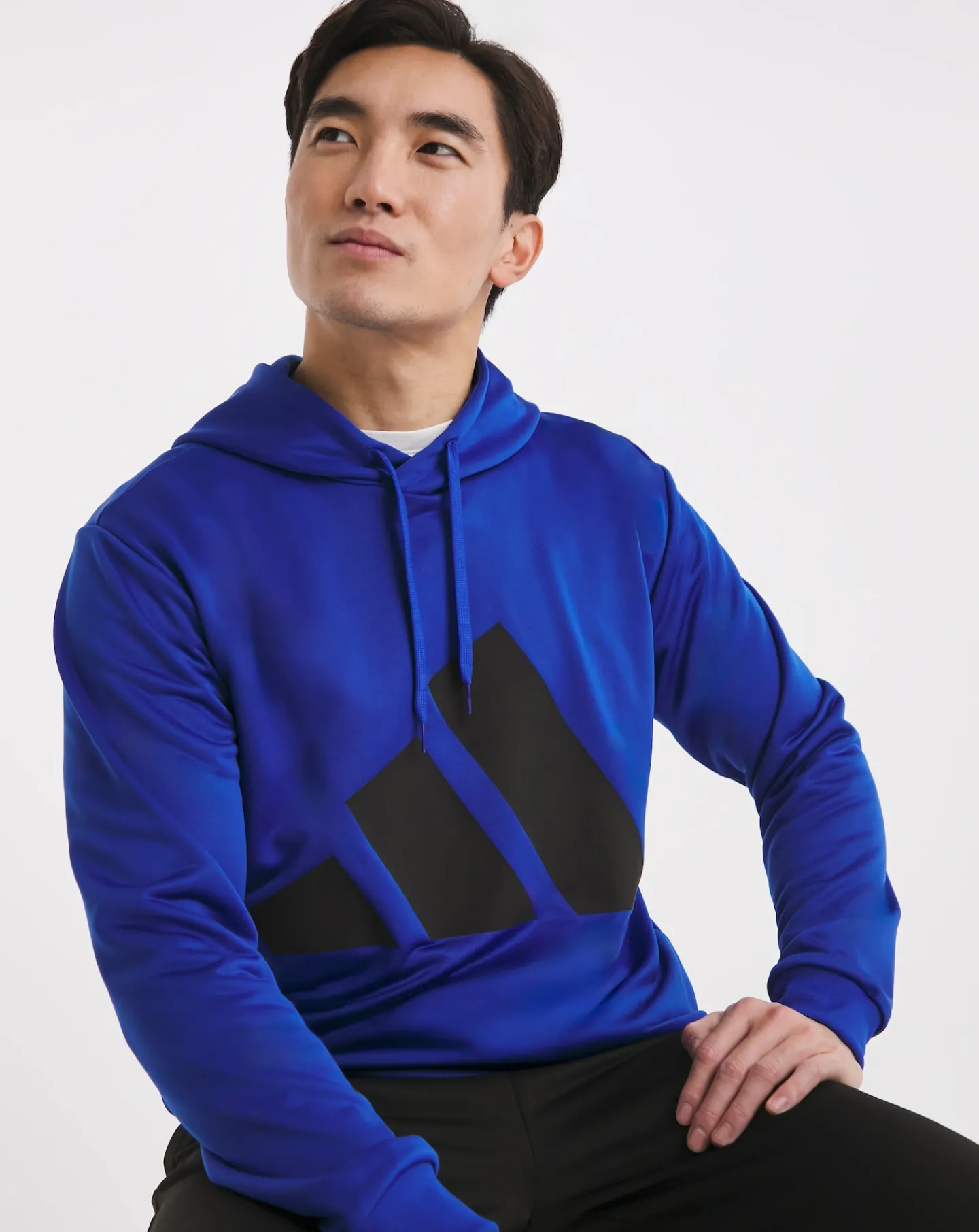 adidas Big Logo French Terry Hooded Tracksuit