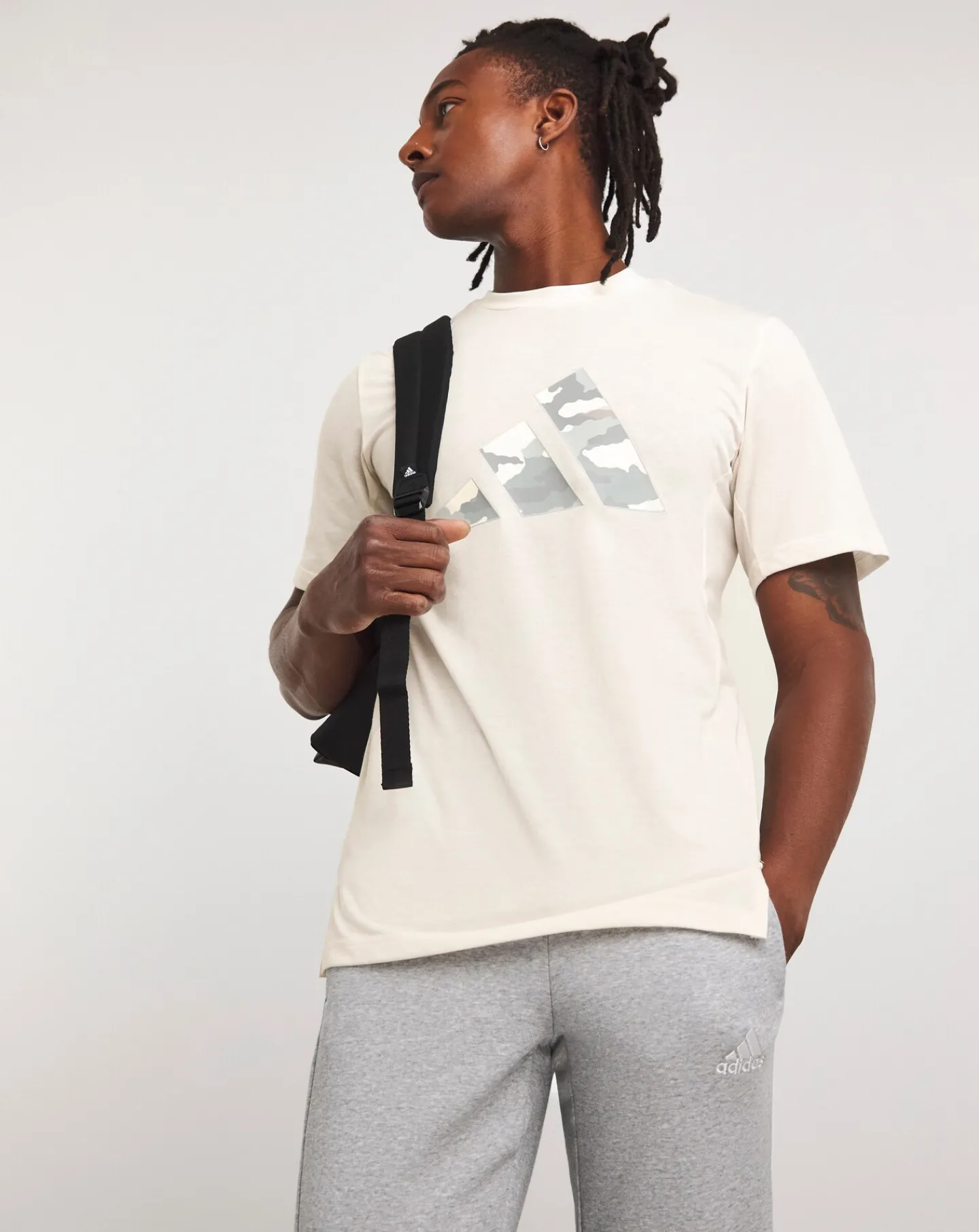 adidas Camo Big Logo T-Shirt