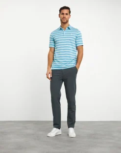 adidas Golf Stripe Polo Shirt