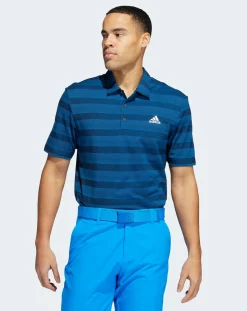ADIDAS GOLF|adidas adidas Golf Two Colour Stripe Primegreen Polo