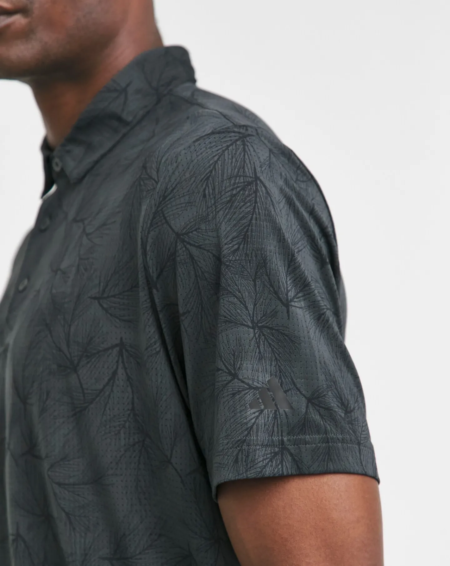 ADIDAS GOLF Ultimate365 Mesh Print Polo Shirt