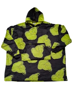 Jacamo Adults Oversize Grinch Hoodie