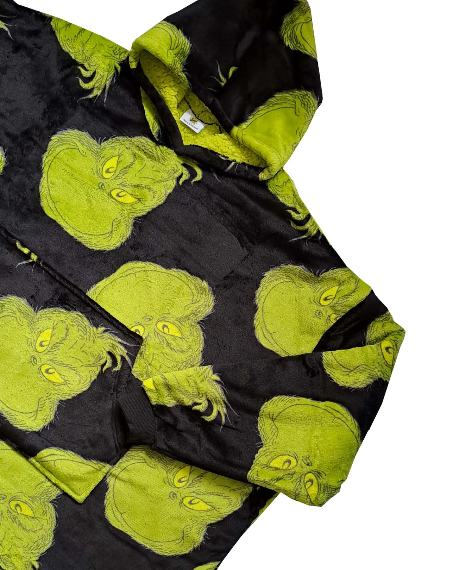 Jacamo Adults Oversize Grinch Hoodie