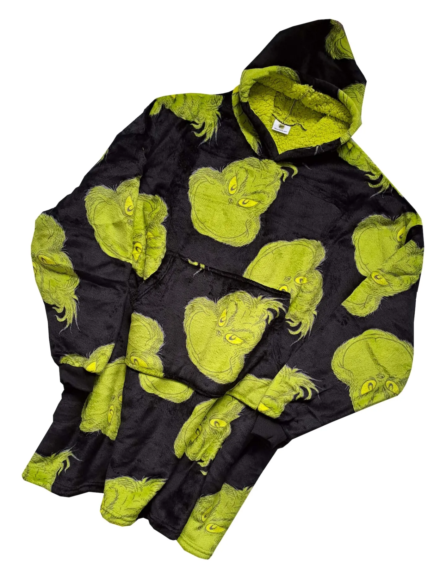 Jacamo Adults Oversize Grinch Hoodie
