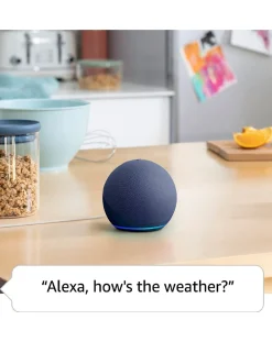 Amazon Echo Dot (5th Gen 2022) Smart Speaker with Alexa - Deep Sea