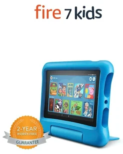Amazon Fire 7 Kids Edition 7" 16GB Age 3-7 Tablet -