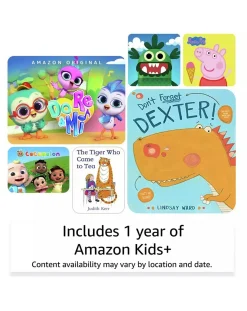 Amazon Fire 7 Kids Edition 7in 16GB Age 3-7 Tablet -