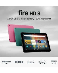 Amazon Fire HD 8 (2024) 8in 64GB Wi-Fi Tablet -