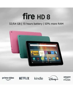 Amazon Fire HD 8 (2024) 8in 32GB Wi-Fi Tablet - Emerald