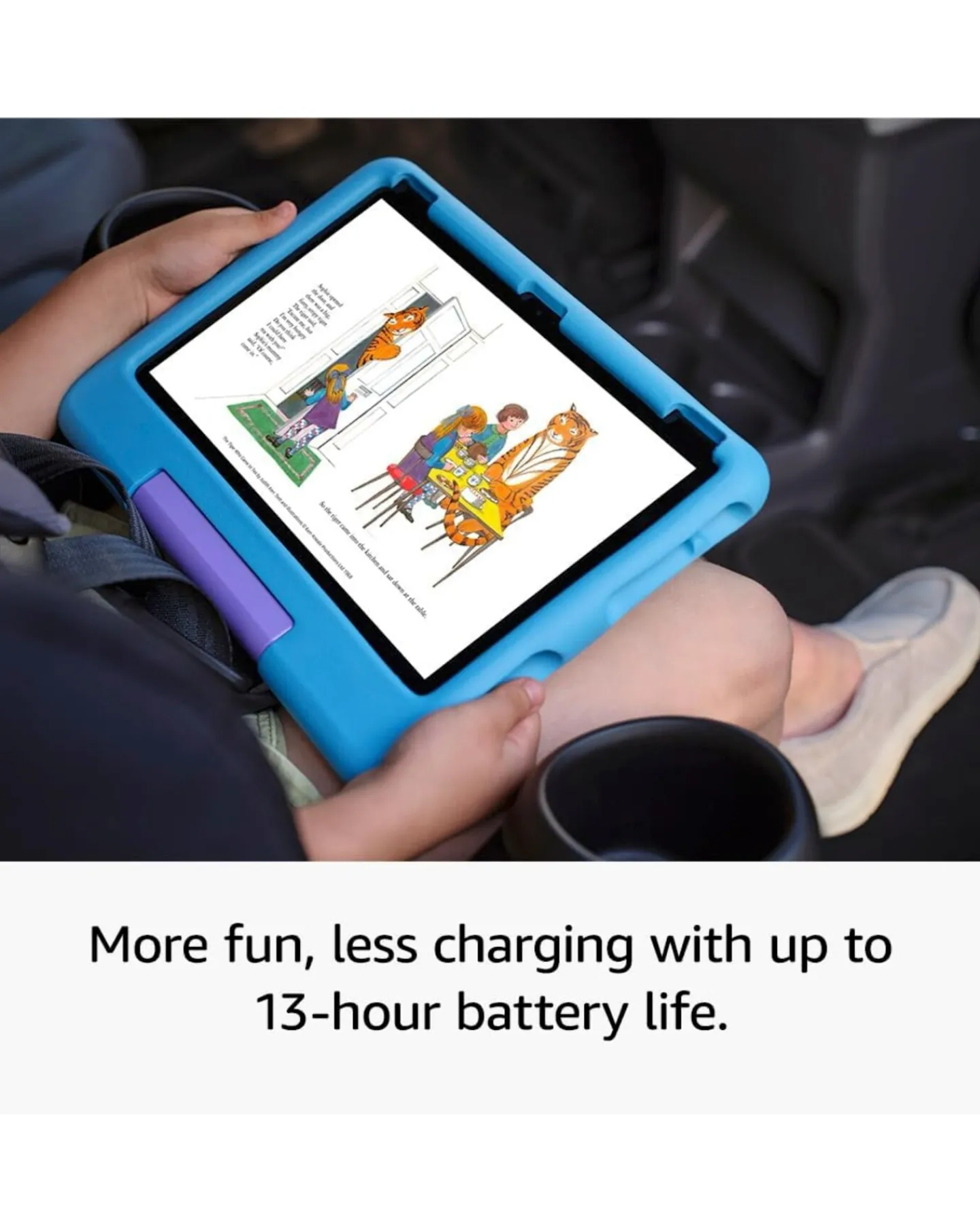 Amazon Fire HD 10 Kids Edition 10.1in 32GB Age 3-7 Tablet -