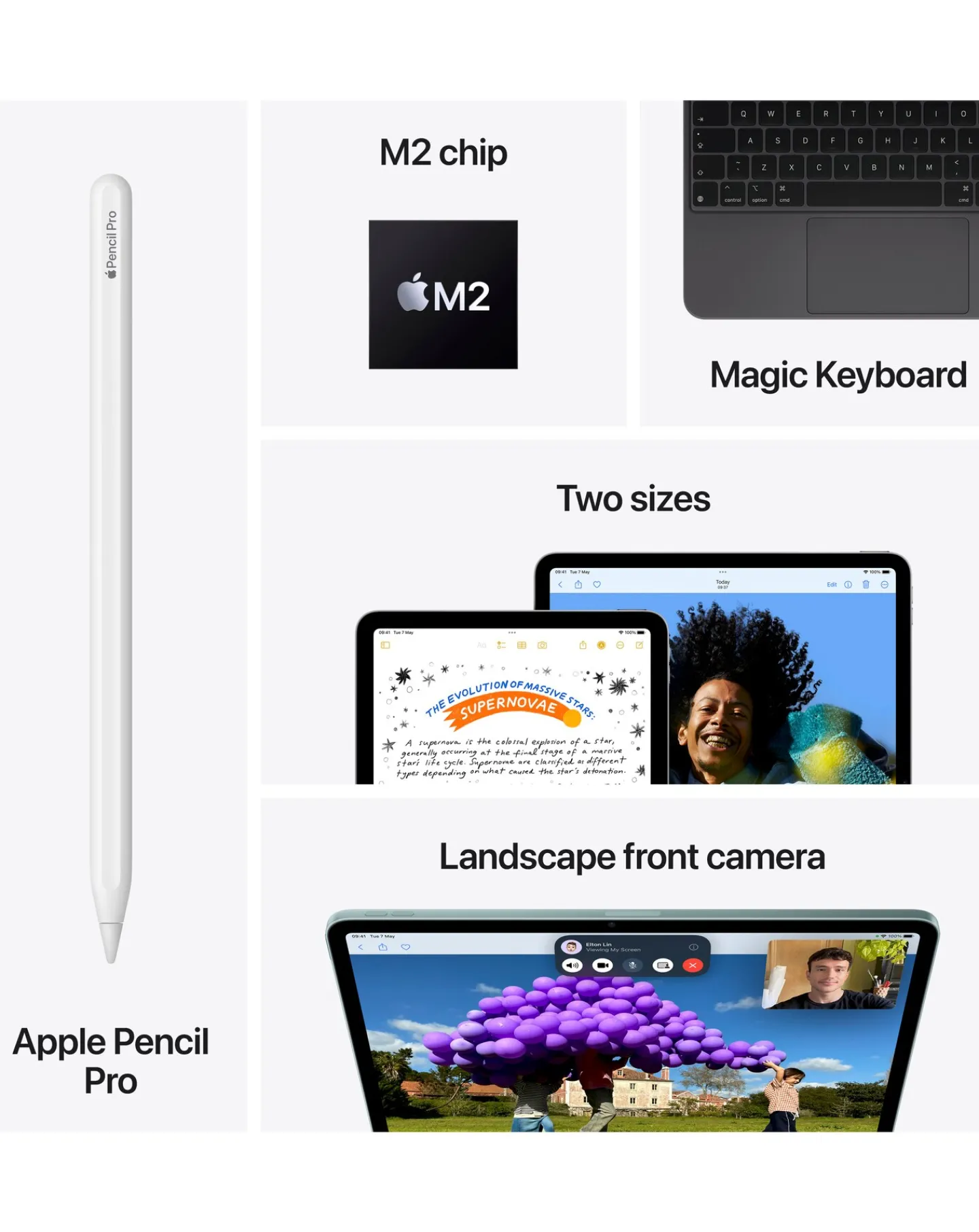 Apple iPad Air (M2, 2024) 13inch Wi-Fi 128GB - Space Grey
