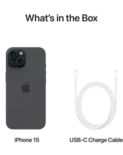 Apple iPhone 15 256GB - Black