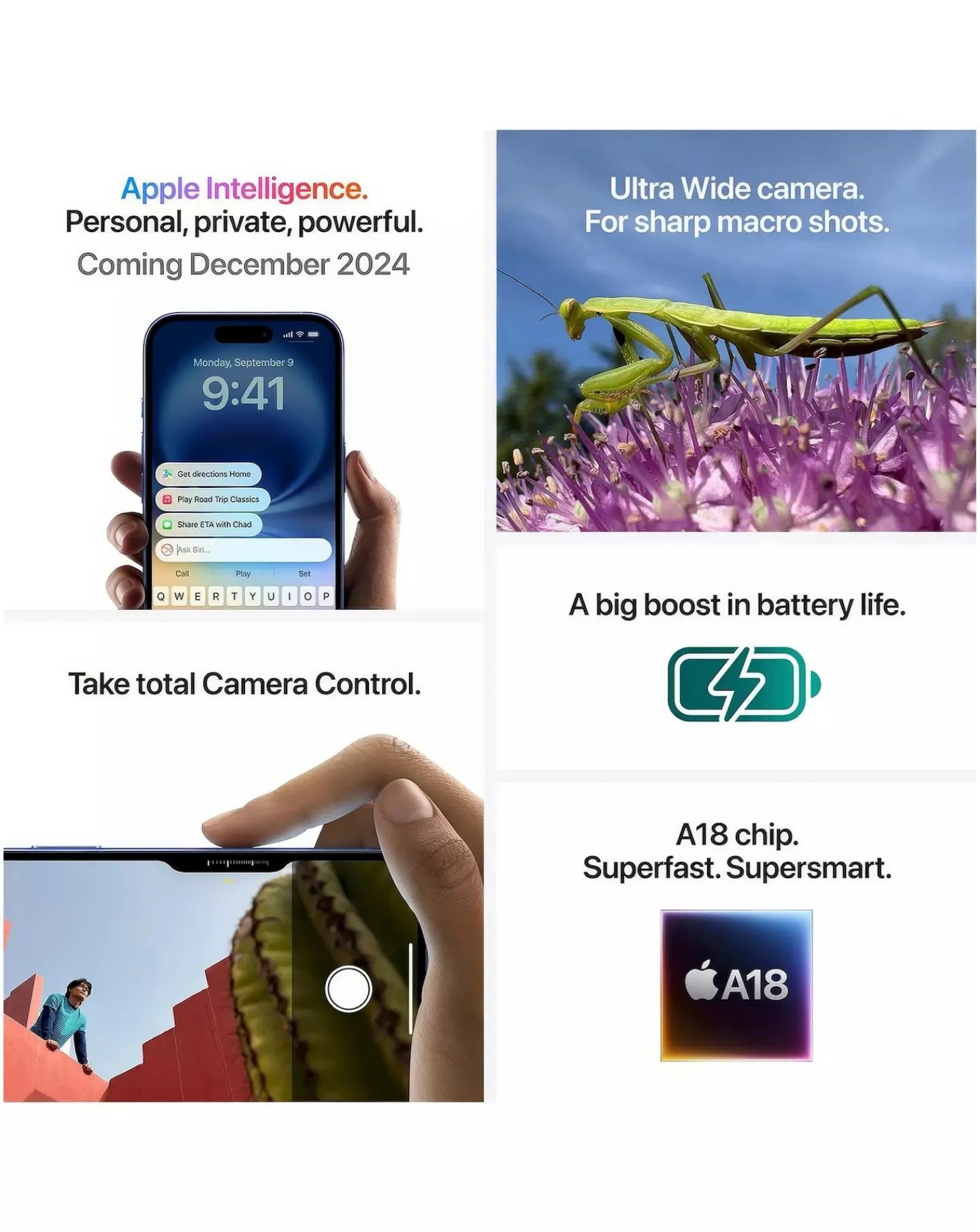 Apple iPhone 16 128GB - Teal