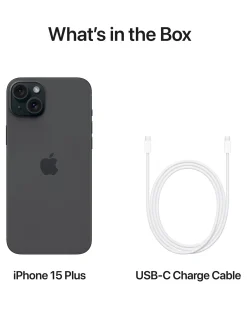 Apple iPhone 15 Plus 256GB - Black