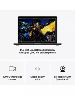 Apple MacBook Pro (M4, 2024) 14in 12-Core CPU 16-Core GPU 24GB 512GB Space