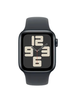 Apple Watch SE GPS 40mm Midnight Aluminium Case with Midnight Sport Band - S/M